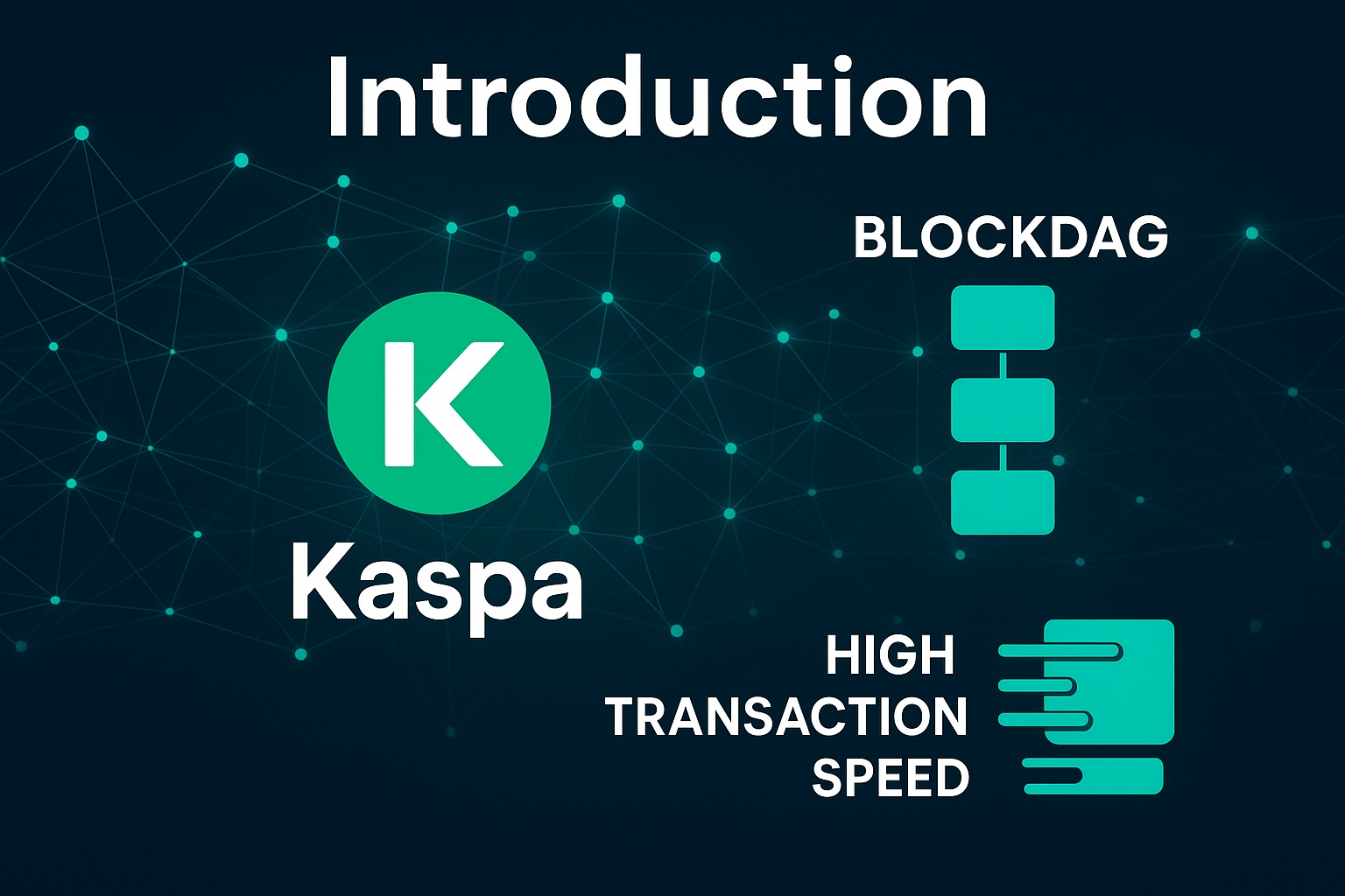 Kaspa ecosystem visualization